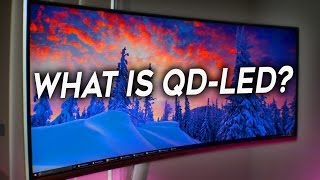 34quot Samsung CF791 QDLED Monitor Review  What is Quantum Dot LED Technology [upl. by Nogas698]