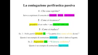 La coniugazione perifrastica passiva in latino  lessenziale in 7 minuti  Pillole di Latino [upl. by Khalil346]