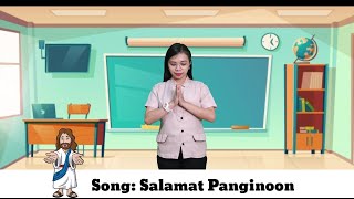 SALAMAT PO PANGINOON by Teacher Cleo amp Kids KINDER DAILY ROUTINE [upl. by Anyad]