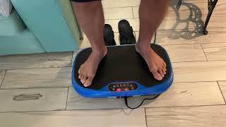 Trying the Lifepro Waver Mini Vibration Plate [upl. by Zolnay]