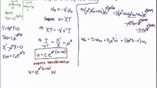 Transform PDEs  Diffusion  Convection Case [upl. by Leandra]