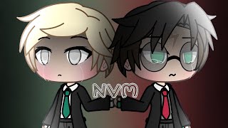 NVM Drarry Harco GLMV Gacha life music video TW dark and depressing Read pinned comment [upl. by Parrnell]