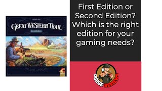 Great Western Trail First Edition vs Second Edition by Purge Reviews [upl. by Reivilo]