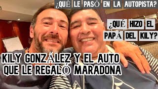 ANÉCDOTA de el KILY GONZÁLEZ y el AUTO que le REGALÓ DIEGO [upl. by Enirehtak]