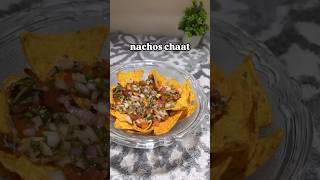 nachos chaat snacks nachos chaat viralvideo youtubeshorts [upl. by Muhcon]