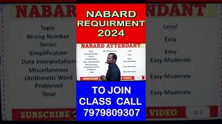 NABARD Office Attendant Syllabus Class  Full discussion amp Approach nabard [upl. by Annohs]