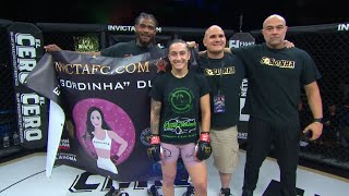 Invicta FC 58 Emily Ducote PostFight Interview [upl. by Ib]