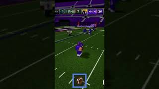 When your QB does a Line Screen Play in footballfusion shorts footballfusion2 [upl. by Aleakam]