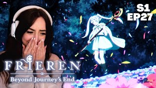 FRIERENS FAVOURITE SPELL 😭  Frieren Beyond Journeys End Episode 27 Reaction [upl. by Pellikka185]