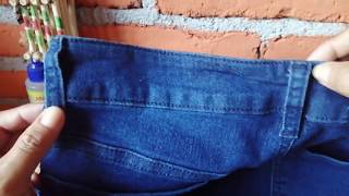 Pinzas para pantalón a mano muy fasil 👖👖👖 [upl. by Ewan813]