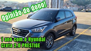 1 ano com o Hyundai Creta 2018 Top de Linha valeu a pena Opinião do Dono [upl. by Esya]