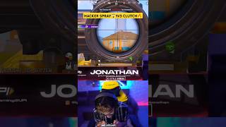 JONATHAN GAMING HACKER SPRAY 😱🔥 shorts ytshorts viralvideo [upl. by Liv]