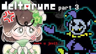 【DELTARUNE 💙⚔️】fricking jevil【PT 3】 [upl. by Aihsyn]