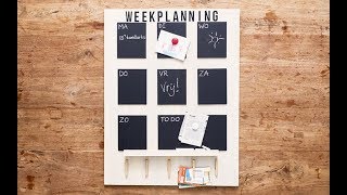 We gaan onze eigen weekplanner maken [upl. by Urissa682]