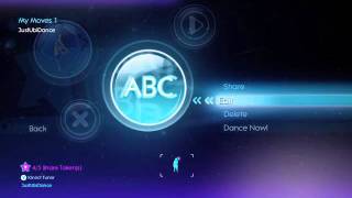 How to use Just Create on Kinect for Xbox 360  Just Dance 3 [upl. by Crane358]