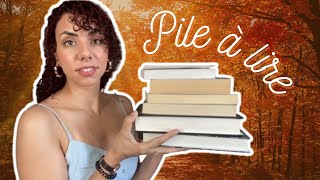 Pile à lire de lautomne 🍁 [upl. by Hallie]