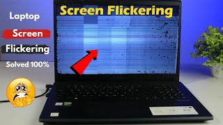 How to fix Laptop Screen FLICKERING 2022  Pc or Laptop Blinking  Solved Laptop Display Flashing [upl. by Kenyon346]