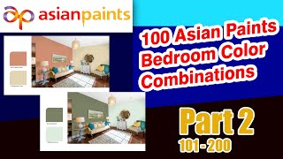 1000 Asian Paints color combinations 101 to 200 video 2 [upl. by Salohcin616]