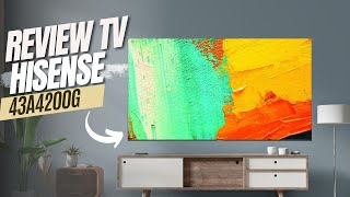 REVIEW ANDROID TV HISENSE 43 INCH  HISENSE 43A4200G [upl. by Itsim887]