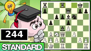 Standard Chess 244 IM Bartholomew vs Beauvain Ruy Lopez [upl. by Nnagem]