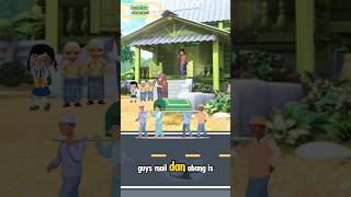 Mail dan abang izz meninggoy shorts fyp video animation [upl. by Eidnalem]