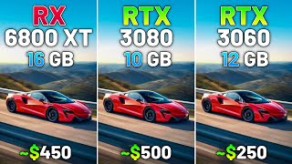 RX 6800 XT vs RTX 3080 vs RTX 3060  Test in 20 Games in 2024 [upl. by Clifton925]