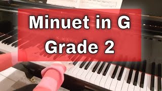 Minuet in G by Georg Bohm  Trinity piano grade 2 2021  2023 TCL [upl. by Shipley]