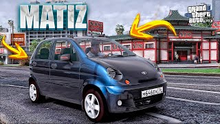 Matiz GTA 5 Kichkina Moshina 🤏🏻🚗 [upl. by Gayner650]