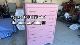 Unbelievable dresser makeover [upl. by Ahsienom521]