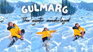 Gulmarg Kashmir in January  The Winter Wonderland  Gulmarg Gondola Ride [upl. by Einner581]