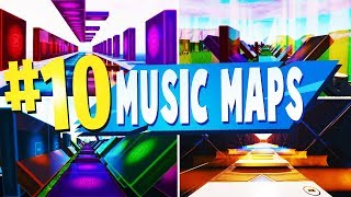 Top 10 Best MUSIC BLOCK Creative MAPS In Fortnite  Fortnite Music Map CODES [upl. by Maddock]