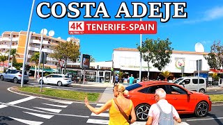 TENERIFE  COSTA ADEJE  Look at the Current Situation in this Place ☀️ 4K Walk ● April 2024 [upl. by Ambrosio941]