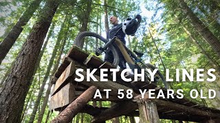 I had no idea he would shred like that on a rental E Bike at 58 years old [upl. by Phippen136]