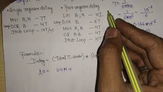 Generating time delay in ALP 8085microprocessor with pair register [upl. by Poland818]