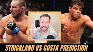 Sean Strickland vs Paul Costa Prediction  Why Costa Might Be The Underdog to Bet On [upl. by Airetas]