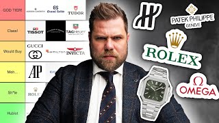 Watch Expert Brutally Ranks Watch Brands For 2024 Harshest yet [upl. by Aillil]