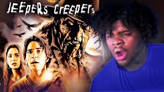 JEEPERS CREEPERS 2001 MOVIE REACTION  FIRST TIME WATCHING [upl. by Einre]