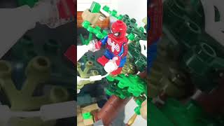 How To Build LEGO Rhino SpiderMan PS4 🦏💥🕷 lego spiderman [upl. by Hendel]