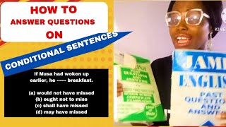 English Sentence Structure Third Conditional Sentences JAMB and WAEC Important Questions Revision [upl. by Ardnuahc906]