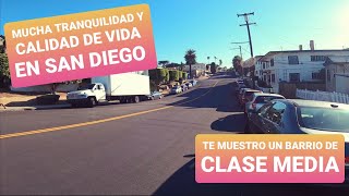 CALIDAD DE VIDA en un barrio típico de SAN DIEGO  Vida en USA 🇺🇸 [upl. by Erodasi840]