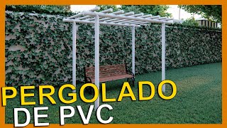 Faça você mesmo um Pergolado de PVC  Rápido Barato e Fácil  DIY [upl. by Kyre17]