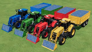 Colors Of Tractor Loader amp Tractor Loader In Fs22  Farming simulator 22 Fs22 Gameplay [upl. by Fradin]