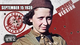 003  Poland on Her Own  WW2  September 15 1939 IMPROVED [upl. by Thordis]