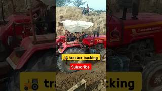 Tractor backing 🚜tractorexcavatorjcbamzadminiblog [upl. by Kennet]