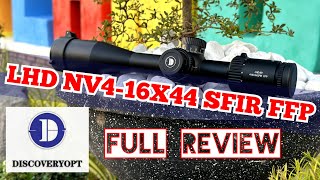 Full review of LHD NV46X44 SFIR FFP Discoveryopt [upl. by Thurmond]