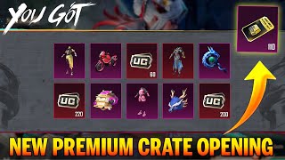 😍NEW PREMIUM CRATE OPENING  BGMI amp PUBG  FREE UPGRADE KAR98 SCAM 😭 ParasOfficialYT [upl. by Yhtak]