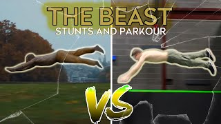 The BEAST Stunts and Parkour  In Real Life SPLIT and GLASS movie [upl. by Onivla]