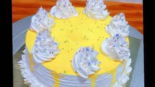 Super soft and tasty pineapple cake recipe  with jel icingpineapple cake recipejel cake recipe [upl. by Teece84]