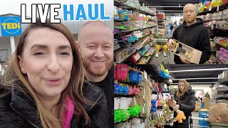 TEDI Live Haul  Zusammen Shoppen im größten TEDI Store  Familie Diamanta 💎 [upl. by Suoivatco101]