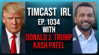 President Trump Talks Immigration amp War WIth Tim Pool w Trump amp Kash Patel  Timcast IRL [upl. by Atnoek488]